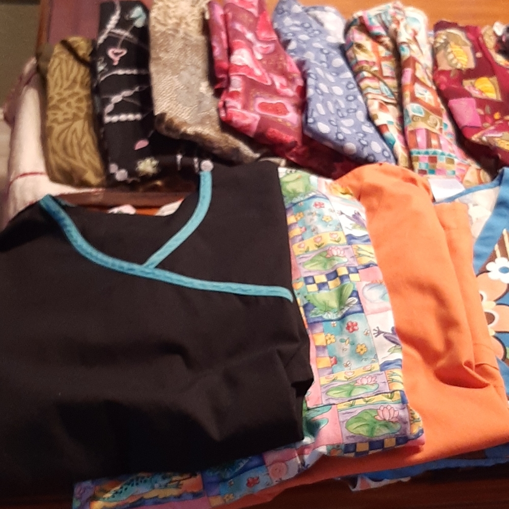 Scrub tops